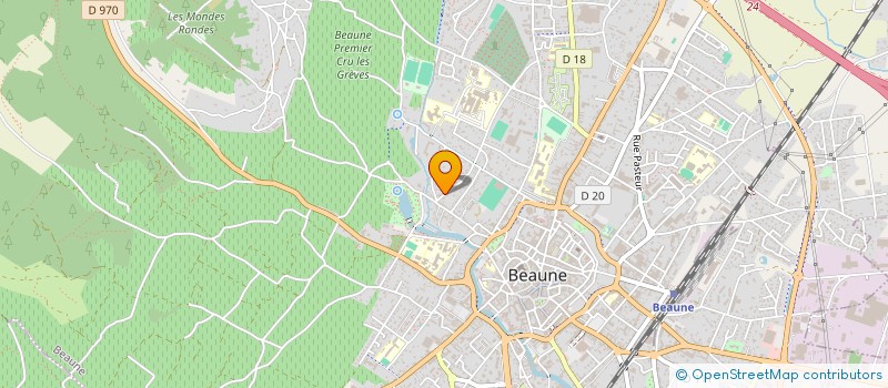 localisation de l'entreprise JP NIE CONSEILS à BEAUNE
