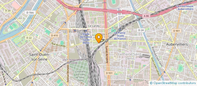 localisation de l'entreprise JP&P  SAINT-DENIS