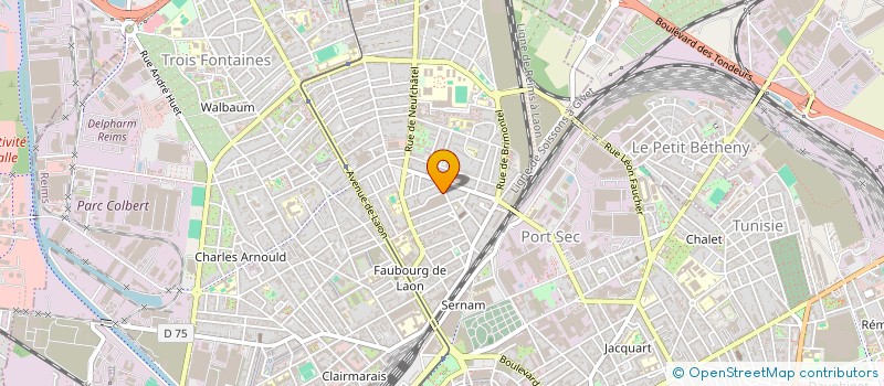 localisation de l'entreprise JP R AUTO SERVICES  REIMS