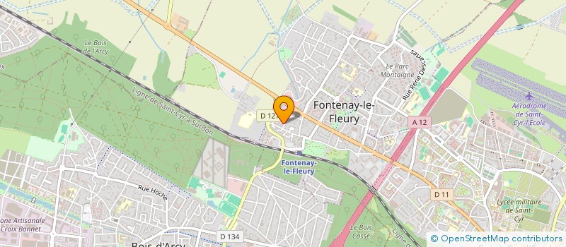 localisation de l'entreprise JP RACING à FONTENAY-LE-FLEURY