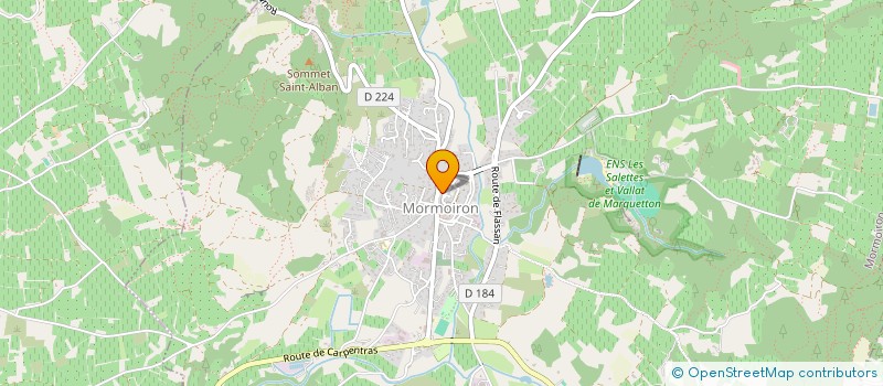 localisation de l'entreprise JP.SCIAMMA CREATIONS à MORMOIRON