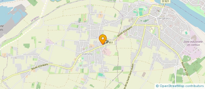 localisation de l'entreprise JP SERRES à DARVOY