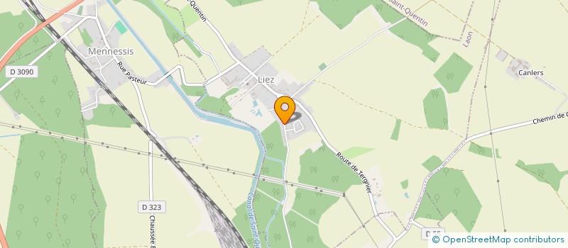 localisation de l'entreprise JP SOFT  LIEZ