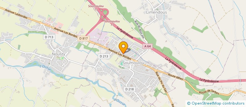 localisation de l'entreprise JP/SP MACONNERIE  SEVIGNACQ