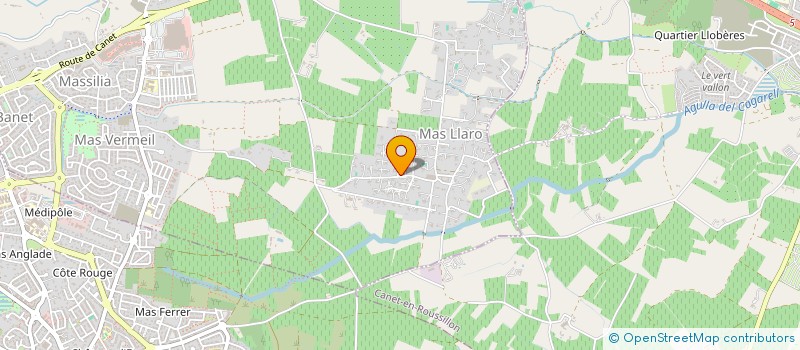 localisation de l'entreprise JP TRAITEUR à PERPIGNAN