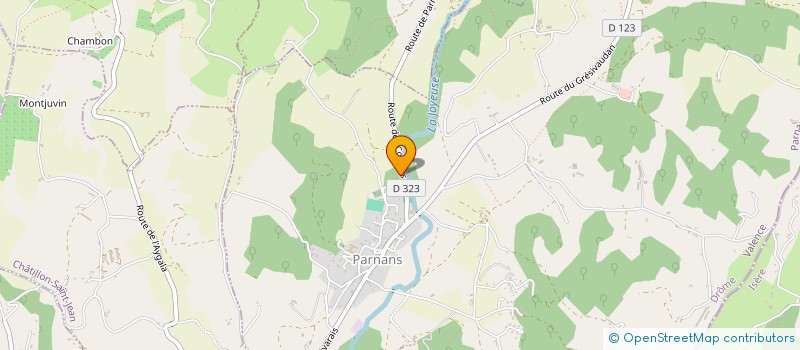 localisation de l'entreprise JP VOUILLON  GENISSIEUX