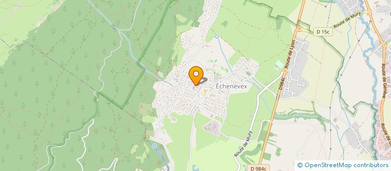 localisation de l'entreprise JP9 RACING à ECHENEVEX