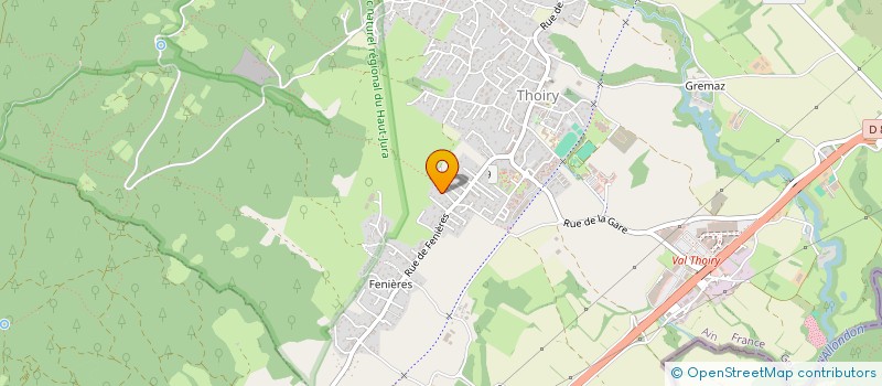 localisation de l'entreprise JPA  PREVESSIN-MOENS