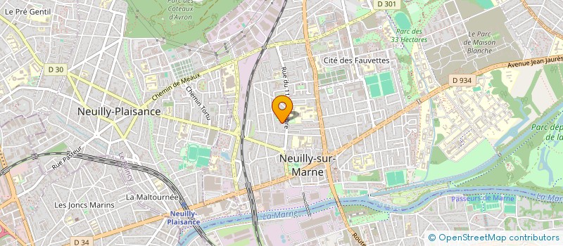 localisation de l'entreprise JPA à NEUILLY SUR MARNE
