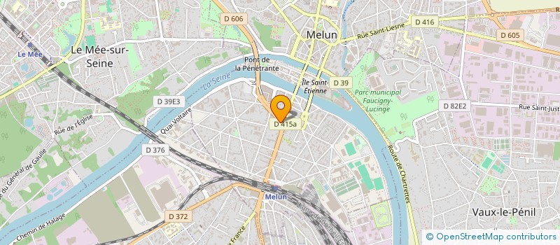 localisation de l'entreprise JPA CONSEILS  MELUN