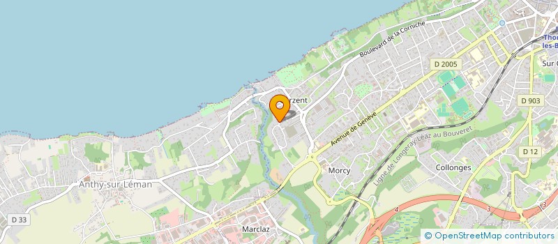 localisation de l'entreprise JPA CONSEILS à THONON-LES-BAINS