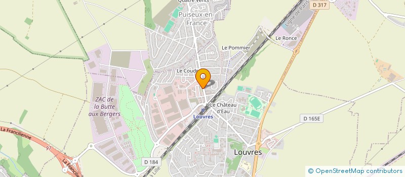 localisation de l'entreprise JPA CONSULTING  LOUVRES