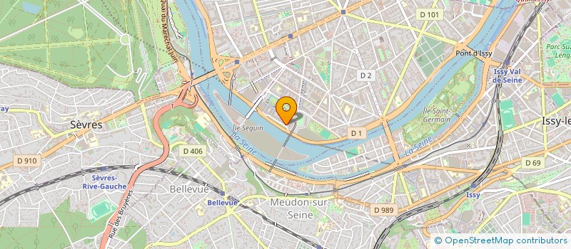 localisation de l'entreprise JPA HOLDING  BOULOGNE-BILLANCOURT