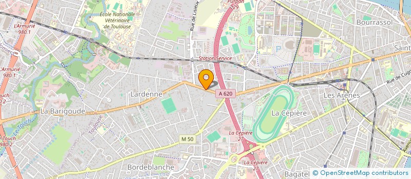 localisation de l'entreprise JPA. INGENIERIE CONSEILS  TOULOUSE