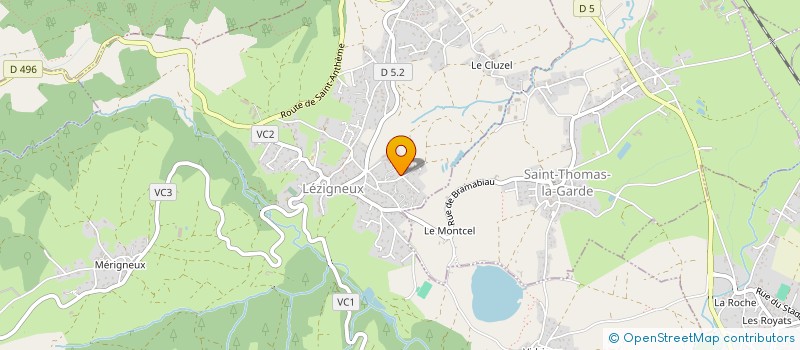 localisation de l'entreprise JPA INVEST  MORNAND-EN-FOREZ