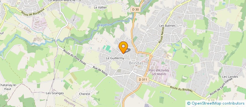 localisation de l'entreprise JPA PATRIMOINE  BRINDAS