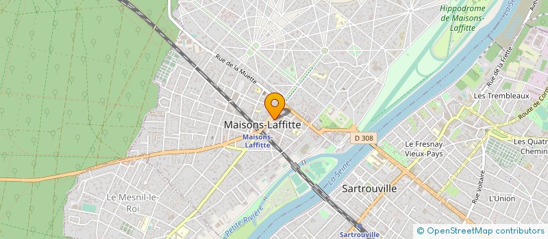 localisation de l'entreprise JPAC à MAISONS-LAFFITTE