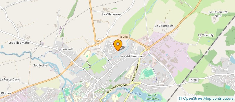localisation de l'entreprise JPAC INVEST à LAMBALLE-ARMOR