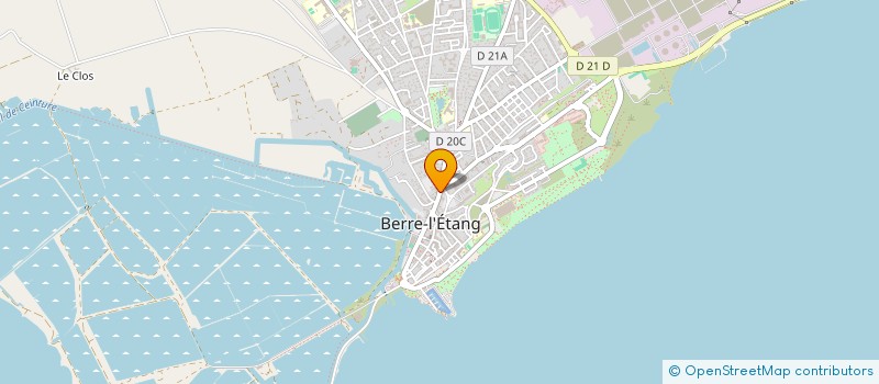 localisation de l'entreprise JPAM à BERRE-L'ETANG