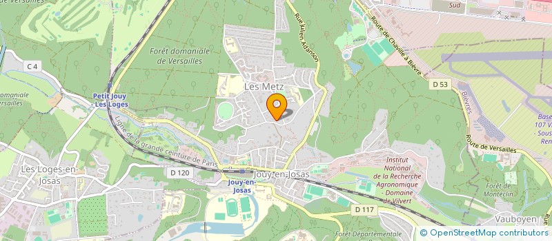 localisation de l'entreprise JPAR CONSEILS  JOUY-EN-JOSAS