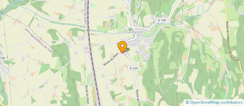 localisation de l'entreprise JPARIAS MACONNERIE  CLAVEYSON