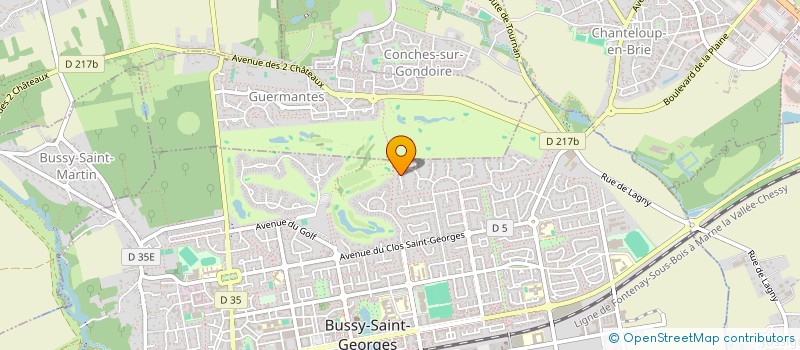 localisation de l'entreprise JPARTHUR2022  BUSSY-SAINT-GEORGES