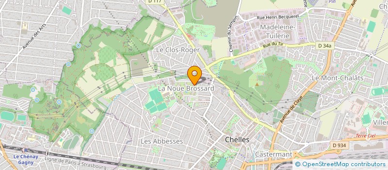 localisation de l'entreprise JPARTNERS HOLDING à CHELLES