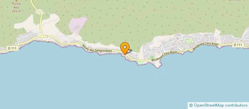 localisation de l'entreprise JPAS à AJACCIO