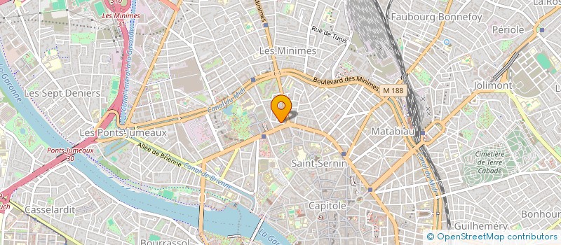localisation de l'entreprise JPB à TOULOUSE