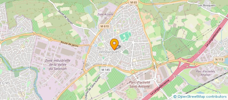 localisation de l'entreprise JPB à VENDARGUES