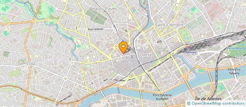 localisation de l'entreprise JPB à NANTES