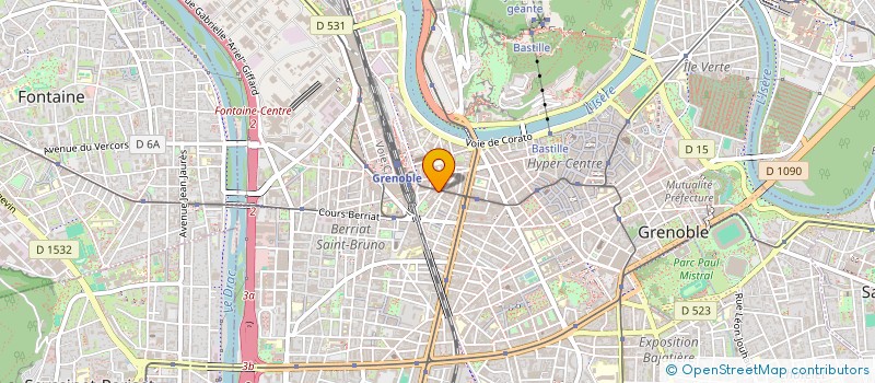 localisation de l'entreprise JPB  GRENOBLE