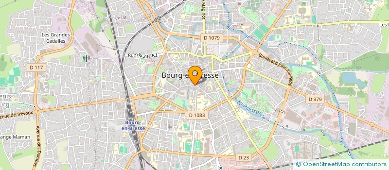 localisation de l'entreprise JPB  BOURG-EN-BRESSE