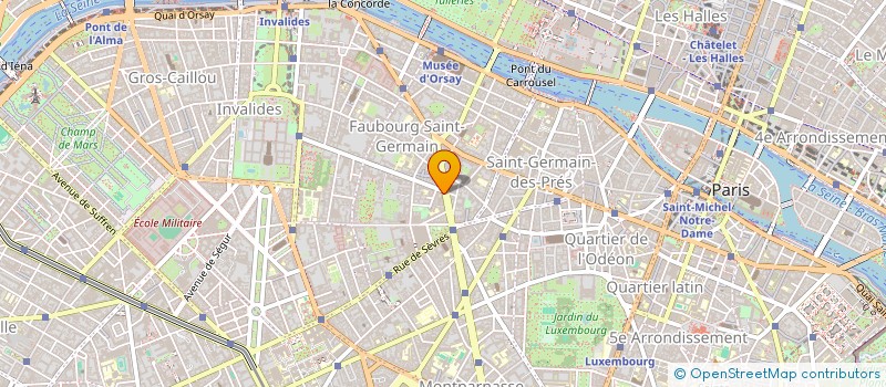 localisation de l'entreprise JPB  PARIS