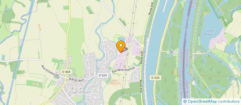 localisation de l'entreprise JPB AUTOUR DU BOIS  GERSTHEIM