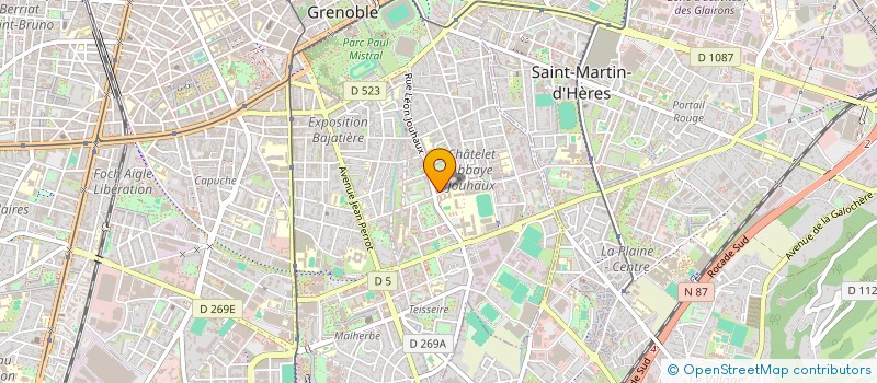 localisation de l'entreprise JPB BIS  GRENOBLE