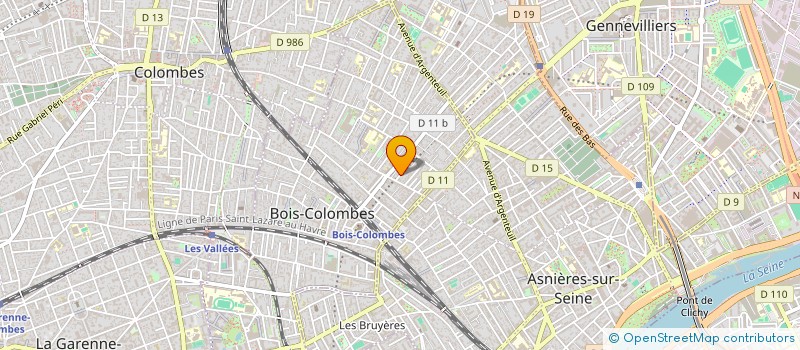 localisation de l'entreprise JPB FINANCE AND CONSULTING à BOIS-COLOMBES