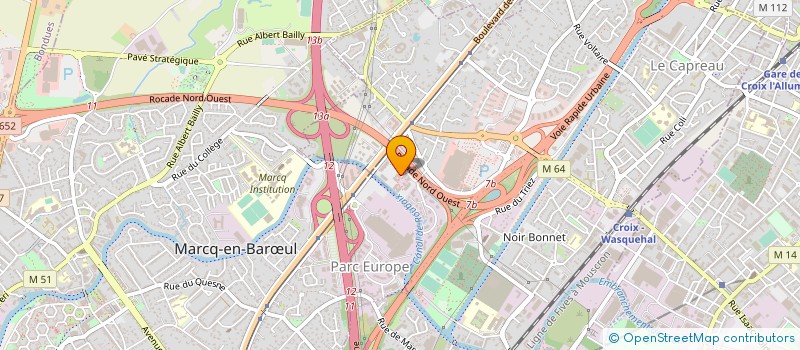 localisation de l'entreprise JPB FINANCES à WASQUEHAL