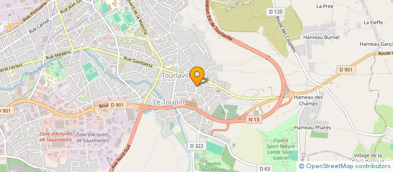 localisation de l'entreprise JPB GOSSELIN ET FILS à CHERBOURG-EN-COTENTIN