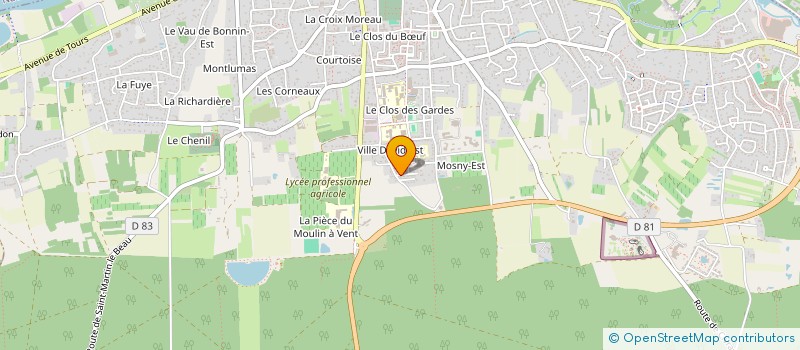 localisation de l'entreprise JPB INDUSTRIES  AMBOISE