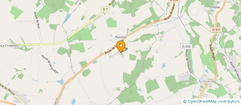 localisation de l'entreprise JPBA  ESTILLAC