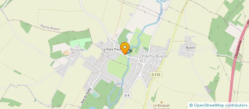 localisation de l'entreprise JPBAY CONSEIL  PLACHY-BUYON