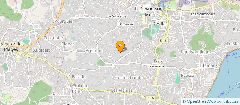 localisation de l'entreprise JPBC à LA SEYNE-SUR-MER