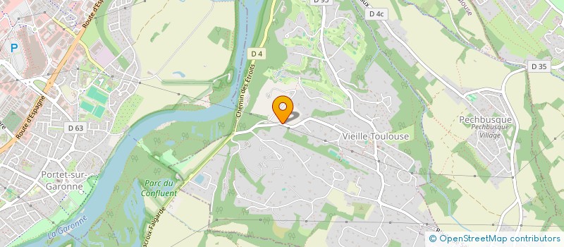 localisation de l'entreprise JPBC NIVELLE  VIEILLE-TOULOUSE