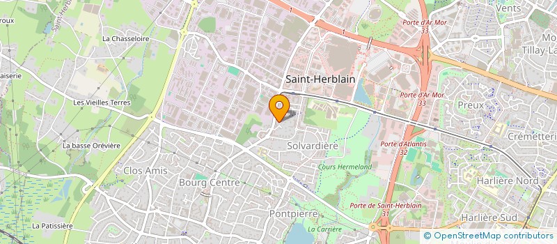 localisation de l'entreprise JPBINVEST  SAINT-HERBLAIN