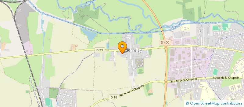 localisation de l'entreprise JPBK  BOURGES