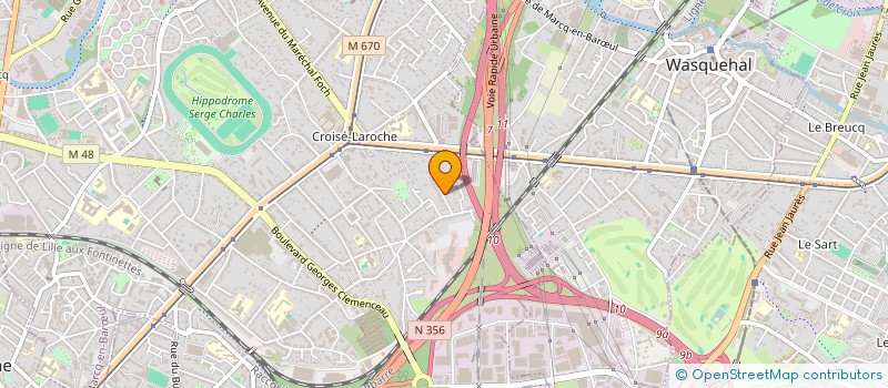 localisation de l'entreprise JPBL INVESTISSEMENTS  MARCQ-EN-BARUL