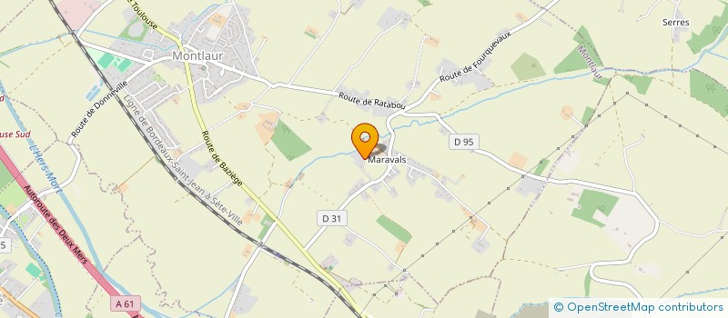 localisation de l'entreprise JPC 31  MONTLAUR