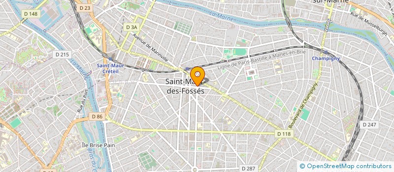 localisation de l'entreprise JPC à SAINT-MAUR-DES-FOSSES