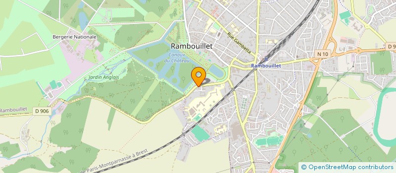 localisation de l'entreprise JPC  RAMBOUILLET